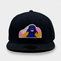 Peek-a-Boo Snapback black 